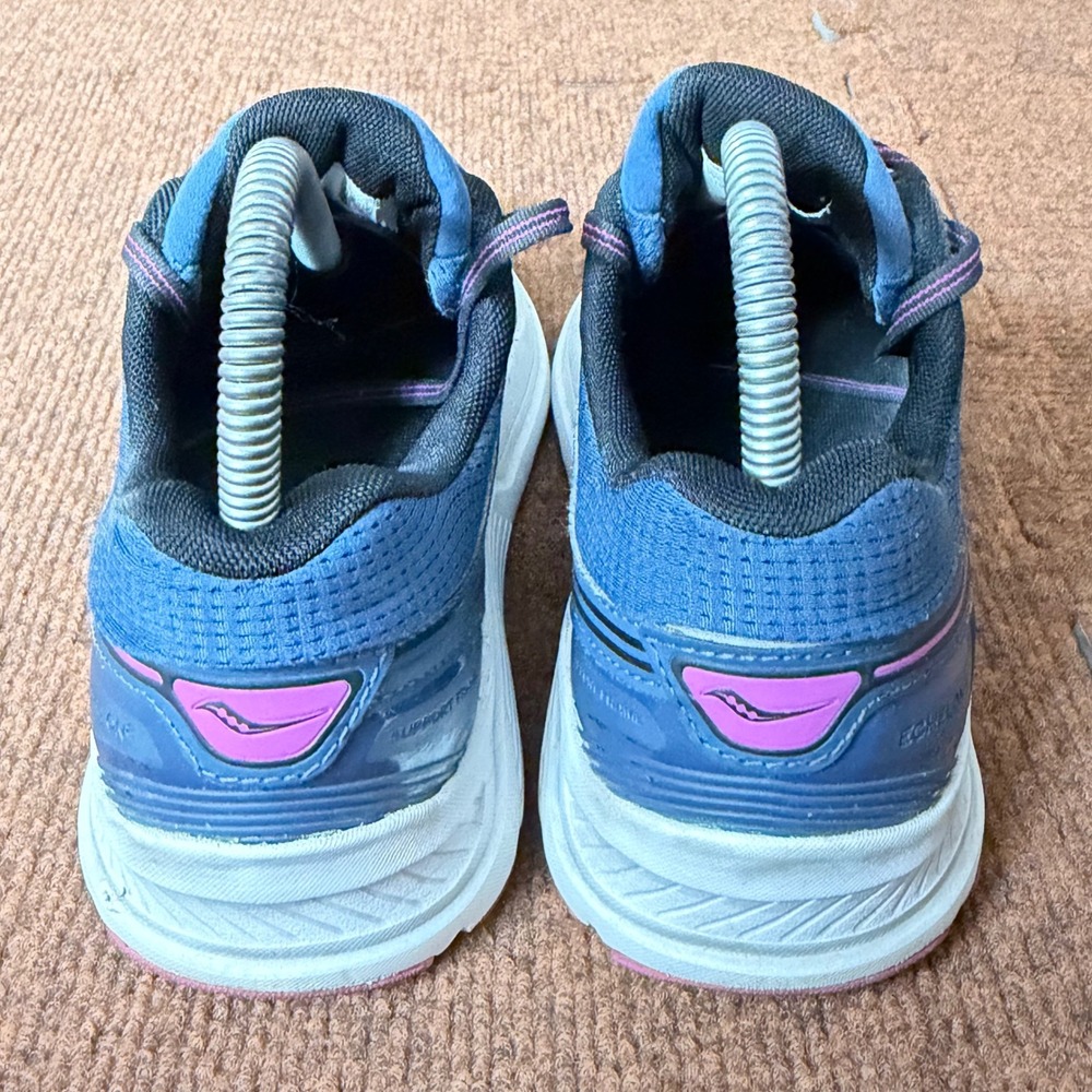 Saucony Cohesion 13 Womens Blue Pink Running gym fit Shoes S10574-31 Size 6.5 C+ - Picture 3 of 11